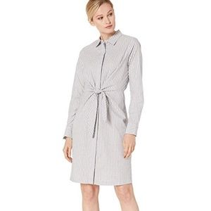 Calvin Klein Striped Shirt Dress
